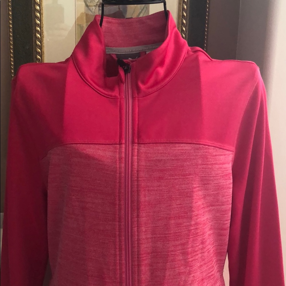 Puma Golf Women's Colorblock Full Zip Golf Jacket - Picture 4 of 10